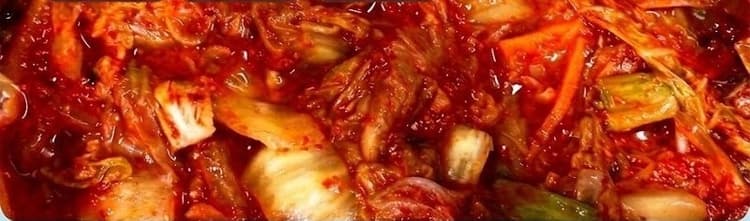 Fresh kimchi